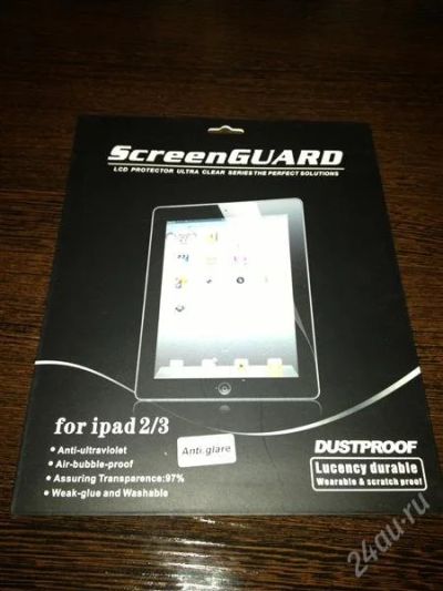 Лот: 2408965. Фото: 1. Защитная пленка для Ipad 2/3/4... Защитные экраны, плёнки