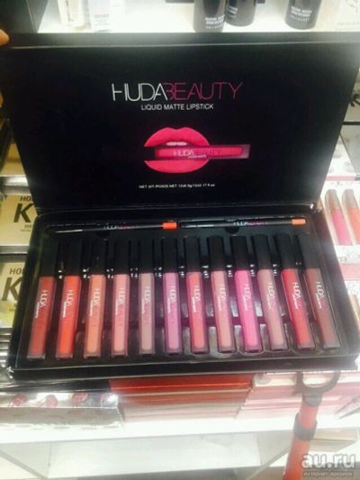 Лот: 10368733. Фото: 1. Матовые помады Huda. Макияж