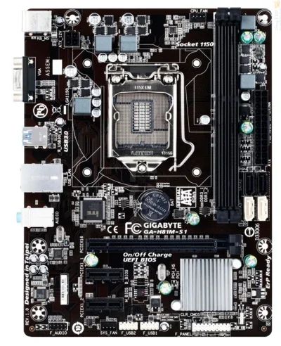 Лот: 14385996. Фото: 1. Отличная мать под LGA 1150: Gigabyte... Материнские платы