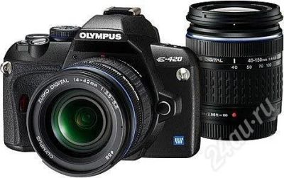 Лот: 347543. Фото: 1. Olympus E-420 Kit 14-42 mm. Цифровые зеркальные