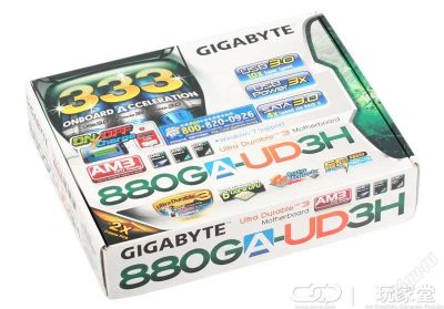 Лот: 1012374. Фото: 1. MB AM3 GIGABYTE GA-880GA-UD3H... Материнские платы