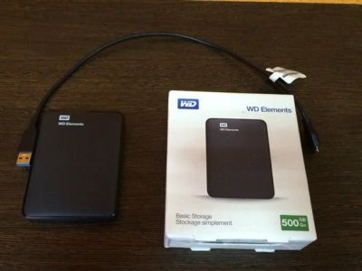 Лот: 7159689. Фото: 1. Внешний жесткий диск Western Digital... Внешние жесткие диски