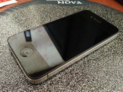 Лот: 2620954. Фото: 1. APPLE IPHONE 4S 32GB Black (SIM... Смартфоны