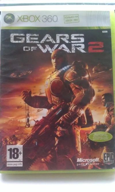 Лот: 4071692. Фото: 1. Gears of war 2 xbox 360 (лицензия... Игры для консолей