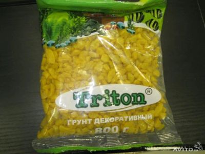 Лот: 7033695. Фото: 1. Грунт Тритон для аквариума, цвет... Грунты, украшения, наполнения