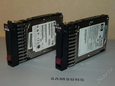 Лот: 480051. Фото: 1. HP 146-GB 10K 2.5" SP SAS HDD... Жёсткие диски (HDD)