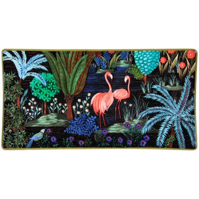 Лот: 24940658. Фото: 1. Блюдо прямоугольное Gien Le Jardin... Предметы сервировки