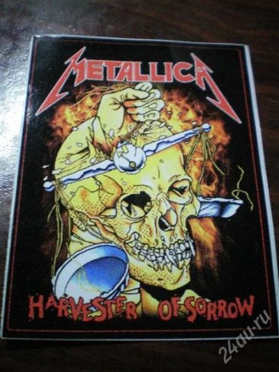 Лот: 1645329. Фото: 1. Наклейка Metallica Harvester of... Разное