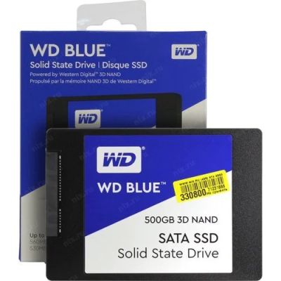 Лот: 17709925. Фото: 1. SSD 500 Gb SATA 6Gb/s WD Blue... SSD-накопители