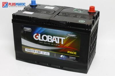 Лот: 9225134. Фото: 1. Аккумулятор Globatt 105D31R 90... Аккумуляторы