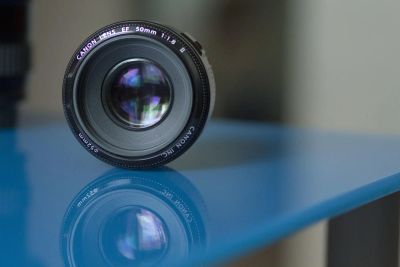Лот: 4253535. Фото: 1. Объектив Canon EF 50 mm F/1.8... Объективы