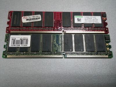 Лот: 5319417. Фото: 1. Память DDR DIMM 512MB, PC3200. Оперативная память