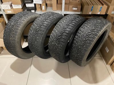 Лот: 25633181. Фото: 1. Шины 235/55/19 4шт Nokian зимние... Шины