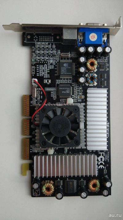 Лот: 15615359. Фото: 1. Видеокарта AGP GeForce 3 Ti200... Видеокарты