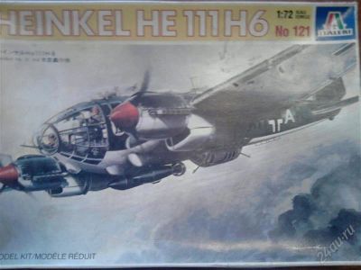 Лот: 1119250. Фото: 1. HEINKEL HE 111H6. Авиамоделизм