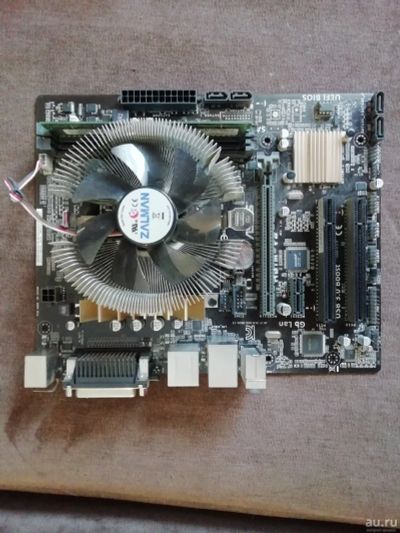 Лот: 13304839. Фото: 1. Core i3-4130+мат плата h81m+охлаждение... Материнские платы
