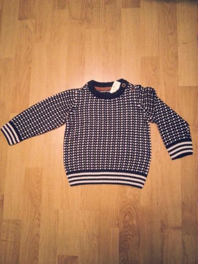 Лот: 3893623. Фото: 1. Свитер H&M, новый на 80 см. Свитера, худи, толстовки