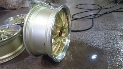 Лот: 7007989. Фото: 1. Диски K2 и резина Goodyear 235... Шины на дисках