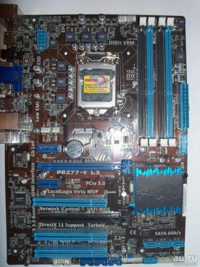Лот: 8843622. Фото: 1. ASUS P8Z77V-LX. Материнские платы