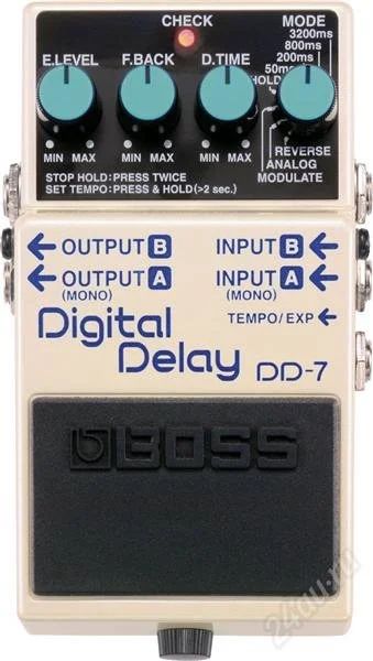 Лот: 1234932. Фото: 1. BOSS DD-7. Гитарные эффекты и комбоусилители