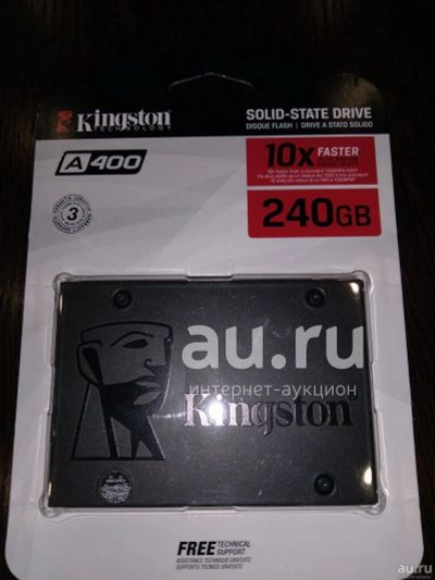 Лот: 18841386. Фото: 1. SSD 240Gb Kingston A400 (SA400S37... SSD-накопители