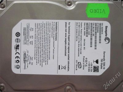 Лот: 505544. Фото: 1. HDD SATA Seagate Barracuda ST3750604AS... Жёсткие диски (HDD)