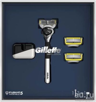 Лот: 17099572. Фото: 1. Gillette Limited Edition подарочный... Укладка и стрижка волос, бритьё, эпиляция