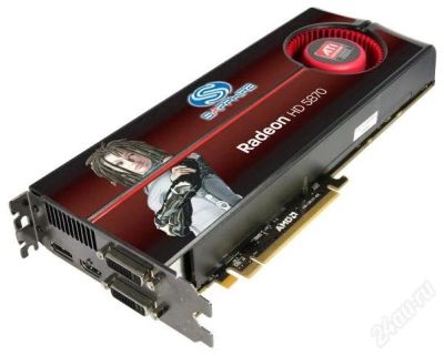 Лот: 992155. Фото: 1. Sapphire Radeon HD 5870. Видеокарты