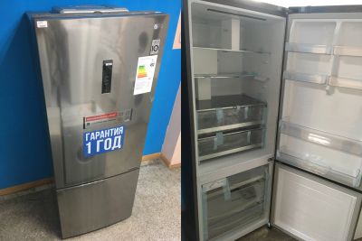 Лот: 14779748. Фото: 1. Холодильник LG GC-B569PMCZ код... Холодильники, морозильные камеры