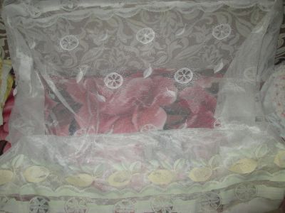 Лот: 9650625. Фото: 1. тюль кухонная173х195. Шторы, тюль