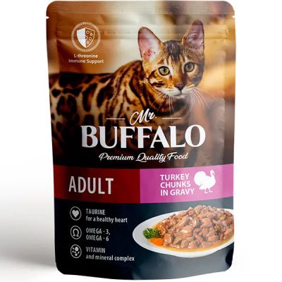 Лот: 19513038. Фото: 1. Mr.Buffalo ADULT Sеnsinivе влажный... Корма