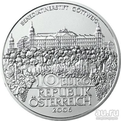 Лот: 14012022. Фото: 1. 10 евро Австрия 2006 - Аббатство... Германия и Австрия