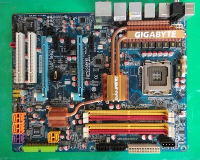 Лот: 19420835. Фото: 1. Материнская плата Gigabyte GA-X38-DQ6. Материнские платы