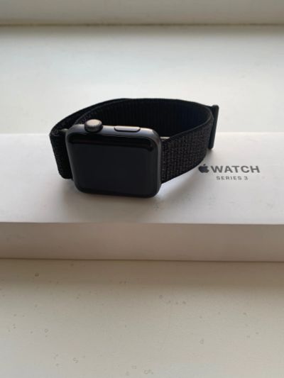 Лот: 18454982. Фото: 1. Apple Watch 3 42mm Space Gray. Смарт-часы, фитнес-браслеты, аксессуары