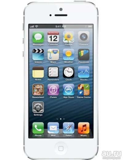 Лот: 7869541. Фото: 1. Apple iPhone 5 16Gb, белый. Смартфоны