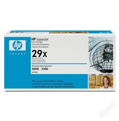 Лот: 850760. Фото: 1. продам картридж c4129x новый в... Картриджи, расходные материалы