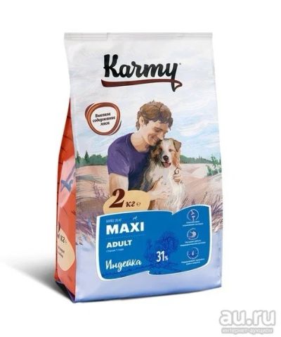 Лот: 18273827. Фото: 1. Karmy (Карми) MAXI ADULT Индейка... Корма