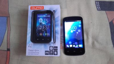 Лот: 6422976. Фото: 1. QUMO Quest 408(читаем описание... Смартфоны