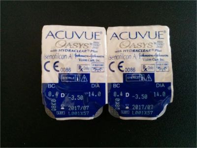Лот: 7130753. Фото: 1. Контактные линзы Acuvue Oasys... Контактные линзы