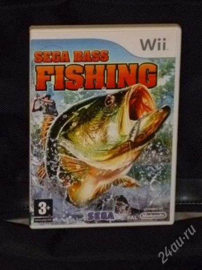 Лот: 2426094. Фото: 1. Игра на Nintendo Wii Bass Fishing... Игры для консолей