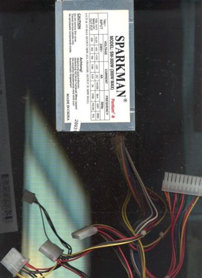 Лот: 9457454. Фото: 1. Блок питания Sparkman SM-300W. Корпуса, блоки питания