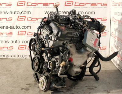 Лот: 5528499. Фото: 1. Двигатель Nissan QG18DE, без пробега... Двигатель и элементы двигателя