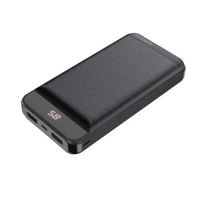Лот: 17838435. Фото: 1. ЗУ Borofone BT29A 20000 mAh черный... Внешние, портативные аккумуляторы для смартфонов (Power bank)