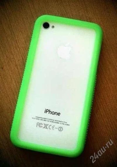 Лот: 2579067. Фото: 1. Силиконовый бампер для Apple iPhone... Чехлы, бамперы