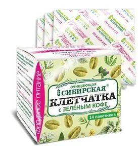 Лот: 6051225. Фото: 1. Сибирская клетчатка. С зеленым... Другое (красота и здоровье)