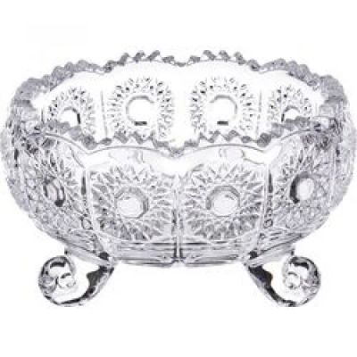 Лот: 13904043. Фото: 1. КОНФЕТНИЦА "MUZA CRYSTAL" ДИАМЕТР... Вазы
