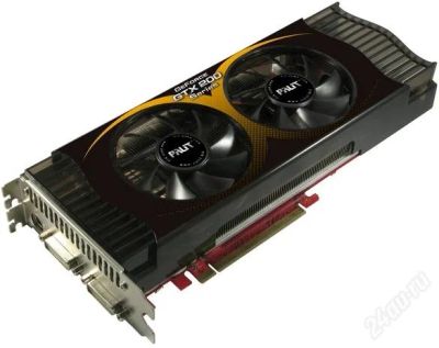 Лот: 2408741. Фото: 1. Видеокарта Palit GeForce GTX 260... Видеокарты