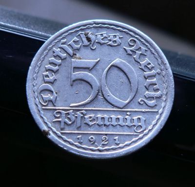 Лот: 5121111. Фото: 1. 50 пфенинг 1921.Веймарская республика. Германия и Австрия