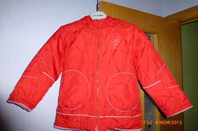 Лот: 3398768. Фото: 1. куртка детская двусторонняя пр-во... Верхняя одежда