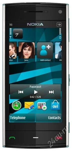 Лот: 873216. Фото: 1. NOKIA X6 8Gb ORIG. Смартфоны